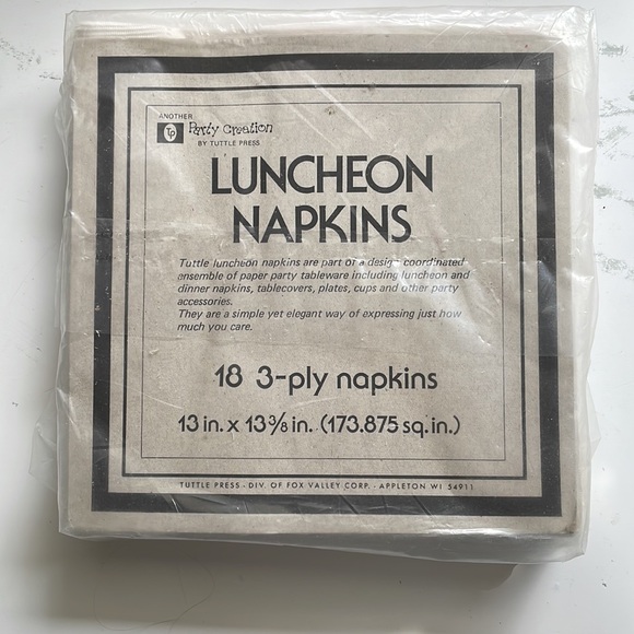 Vintage Halloween Napkins - Haunted house and ghosts! - Picture 3 of 6